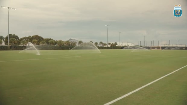 Messi and Argentina train in Miami for friendly vs Honduras